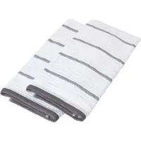Homescapes KÜCHENHANDTUCH 2er-Set, 100% Baumwolle gestreift