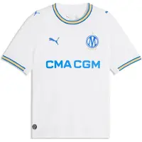 Puma Olympique Marseille 26/27 Replica Heim Kurzarm-t-shirt Weiß S Mann Weiß S