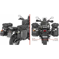 Givi Monokey Cam-side Trekker Outback Cf Moto 800mt-x 2025 Montage Seitenkoffer