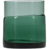 Salt & pepper Wasserglas Mono Transparent / Green 315 ml (2er Set)