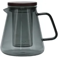 Salt & pepper Teekanne Luma Grey / Brown / Transparent 930 ml
