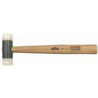 ATM Nylon-Keule mit robustem Holzgriff, 100 mm Breite, 34 mm Durchmesser