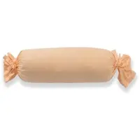 Doris Meyer Uni Interlock Jersey Bettwäsche Kissenbezug einzeln 15x40 cm | apricot - orange