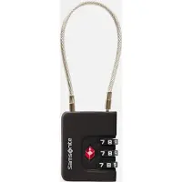 Samsonite - Cablelock 3 Dial TSA Black - Lock-Onesize ,