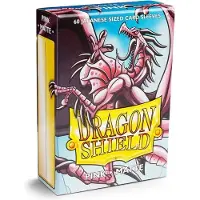 Arcane Tinmen ART11112 - Schutzhüllen für Karten in japanischer Grösse: Matt - Pink (60 Stk)