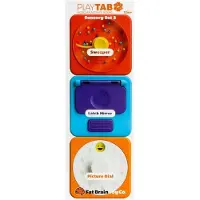 FAT BRAIN Play Tab Sensorik-Aktivitätsspielzeug Set 3, Babyspielzeug