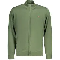NORWAY 1963 Norwegen 1963 Verde Baumwoll Herren Cardigan