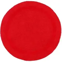 Homescapes BADEMATTE 80 cm rund, 100% Baumwolle, wendbar
