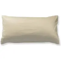 Doris Meyer Uni Interlock Jersey Bettwäsche Kissenbezug einzeln 40x80 cm | beige - beige