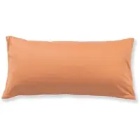Doris Meyer Uni Interlock Jersey Bettwäsche Kissenbezug einzeln 40x80 cm | terra - orange