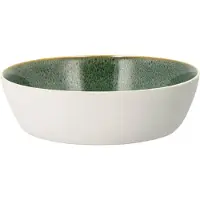Bitz Suppenschale Gastro in Weiss/Grün | Gr.: onesize