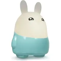 BigBen Interactive NLKIDSRABBIT, Umgebungsbeleuchtung, Blau, Weiß, 60 min, USB, Integrierte Batterie, 130 mm