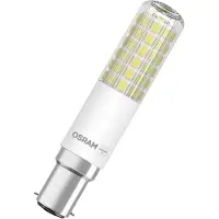 Osram LED Lampe SPECIAL T SLIM 8W 827 Clear B15d Dimmbar Warmweiss 4099854266799