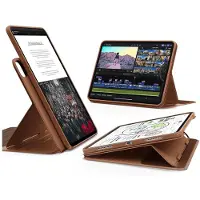 ESR für iPad Pro 13 Zoll Hülle M4(2024) iPad Pro 13 Drehbare Hülle mit Abnehmbarer Magnetabdeckung Verstellbarer Hoch-/Querformatständer mit erhö