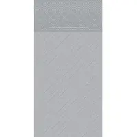 Sovie HORECA Besteckserviette Grau aus Tissue Deluxe 40 x 40 cm, 75 Stück
