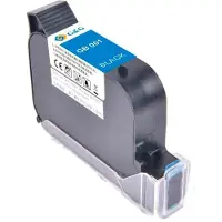 G&G Druckerpatrone GB-001BK Schwarz permanent, 42 ml, wasserfest, für Glas, Plastik, Metall & Stein