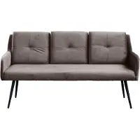 KAWOLA Esszimmerbank PIRI Velvet taupe