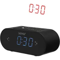 Denver Uhrenradio mit Projektion CRP-717 schwarz