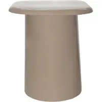 Vente-unique Beistelltisch Lonira Taupe 40 cm