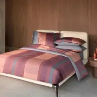 HUGO BOSS Home Satin Bettwäsche Finn multi 200x200 cm + 2x 80x80 cm - orange;rot