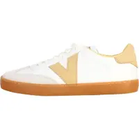 Victoria für Damen. 1126206 Berlin Cilcista Leder Turnschuhe weiß (37), Wohnung, Schnürsenkel, Lässig
