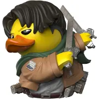 Numskull - TUBBZ Canard de bain - L'Attaque des Titans - Levi Ackerman (Première Édition) - 9cm