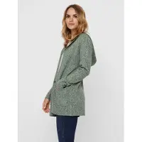 Vero Moda Strickjacke "VMDOFFY LS OPEN HOOD CARDIGAN GA NOOS" Materialmix, regular fit