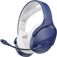 HyperX Cloud Jet – Wireless-Gaming-Headset (Hellblau), Kabellos, 20 - 20000 Hz, Gaming, 298 g, Kopfhörer, Blau