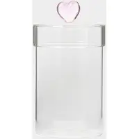 Sissy-Boy Glasgefäß Mit Rosa Herz