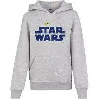 Mister tee Star Wars Blue Logo Kapuzenpullover