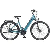 Prophete "Geniesser 5.0 mit Gates Riemenantrieb" 7 Gang Shimano Nexus Schaltwerk Nabenschaltung Mittelmotor 250 W Suntour Parallelogramm Federsattelstütze