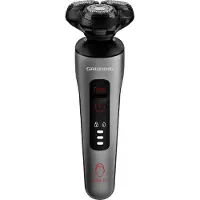 Grundig MS 8130, Eingebautes Display, Wechselstrom/Batterie, Schwarz, Grau, Rot