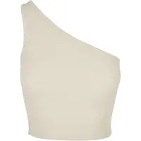 Urban Classics Yoga & Relax Shirt "Damen Ladies Cropped Asymmetric Top" 1 Stk.