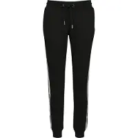 Urban Classics vielseitige Damen Hose Kordelzug Taschen 300 g/m² mit Baumwolle Schwarz