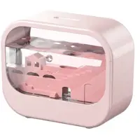 Wella Aromatherapie-Diffusor Typ-C USB-Luftbefeuchter für Home Office Desktop Kleiner Elektrischer Aromaöl-Diffusor Rosa