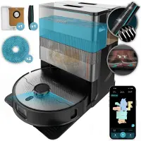 Cecotec Conga X100 Duo X-tend Proai Staubsaugerroboter Mit Automatischer Entleerungsstation