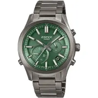 Casio EQB-1300DC-3AEF Edifice Herrenuhr Solar Chrono Grau/Grün