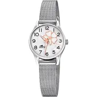 Lotus Jugend Kinder Uhr Junior Casual Edelstahl Armbanduhr silber UL18571/G