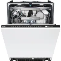Haier I-Pro Shine Series 6 XS 6A0M4PDB, Voll integriert, Standardgröße (60 cm), Touchsteuerung, LED, 1,5 m, 2 Korb/Körbe