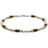 Luxenter Armband von mit 18-karätigem Gelbgold-Finish und Hämatit – Miluy