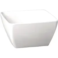 Multi Skål Pure 1.5 ltr 190x190x90 mm Melamin Hvid,1 stk