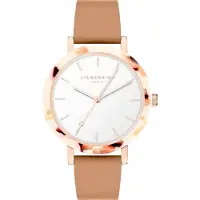 Liebeskind berlin Uhr - Edelstahl Acetat Chic - Gr. unisize - in Braun - für Damen