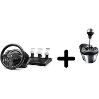 Thrustmaster T300 RS GT + TH8A – Lenkrad und Schalthebel – PS5, PS4 & PC