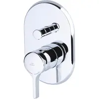 Ideal standard A4275AA Badearm. UP BS2 Melange, Chrom