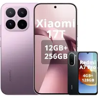 Xiaomi 17T 5G 256GB 12GB, 6,59", 6500mAh, Dual-SIM, Leica 5X Telekamera (Violet), Enthält ein Bonus-Redmi A7 Pro (4+128GB)