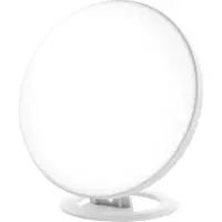 Novzep Dimmbare LED-Therapielampe gegen SAD, 3 Farbmodi, flimmerfrei & UV-frei, Tageslichtsimulation für Büro, Lernen & Entspannung