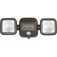 Mr. Beams MB 3000 MB3000-BRN-01-01 LED-udendørslyskaster med bevægelsessensor Koldhvid