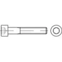 Toolcraft TO-5424477 Zylinderschrauben M8 90 mm Innensechskant Stahl galvanisch verzinkt 100 St.
