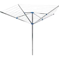 Gimi Wäscheständer Garden Aluminium (180 x 180 x 187 cm)