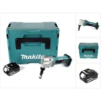 Makita DJN 161 T1J 18V Akku Knabber Schere + 1x Akku 5,0Ah + Makpac - ohne Ladegerät